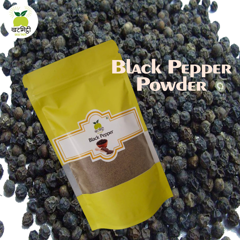 Black Pepper Powder (Kali Mirch)