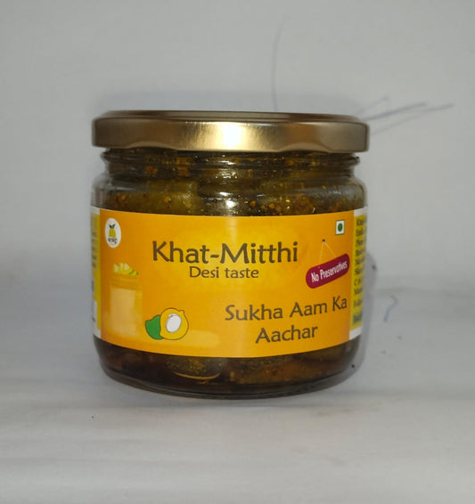 Dry Mango Pickle | Sukha Aam Ka Achar (आम का अचार) | | Homemade, Sun-Dried, Tangy & Salty | Mango pickle Pure Home Made with no added preservative or chemicals | Ghar ka taste