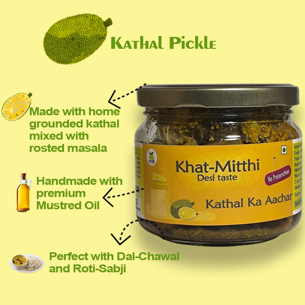 Homemade Kathal Pickle