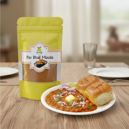 Fresh Homemade Pav Bhaji Masala – Get the Authentic Mumbai Street Taste at Home