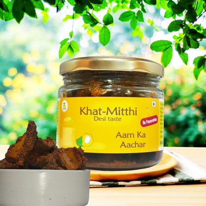 Jar of Khat-Mithli Aam Ka Aachar 