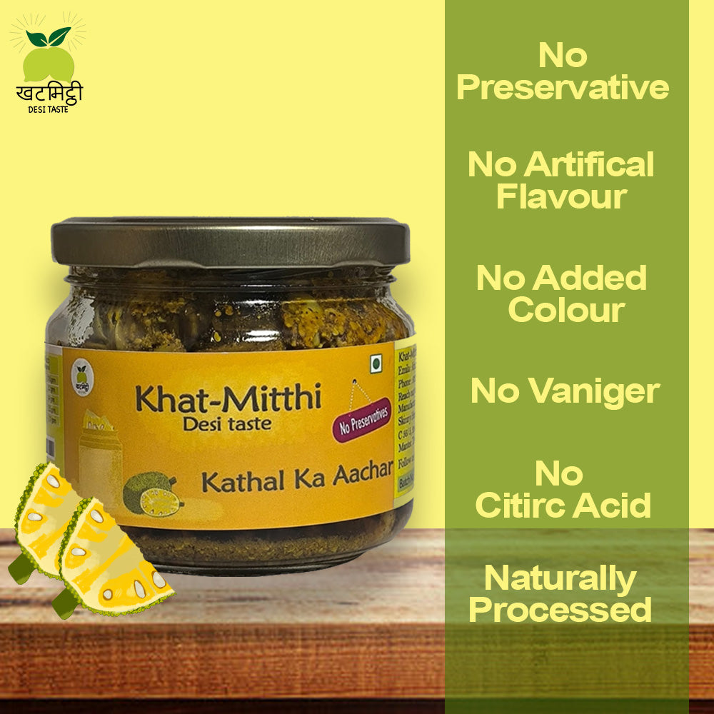 Preservative free jackfruit pickle