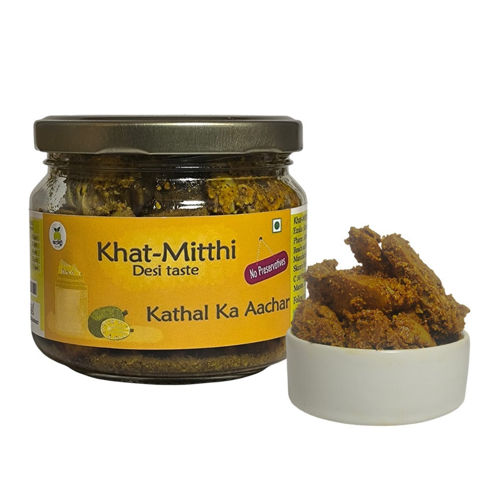 Jackfruit Pickle | Kathal Ka Aachar | Jackfruit Pickle Natural | Traditional Homemade with less oil and no added preservative or chemicals |